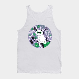 Genderqueer Pride Cat Tank Top